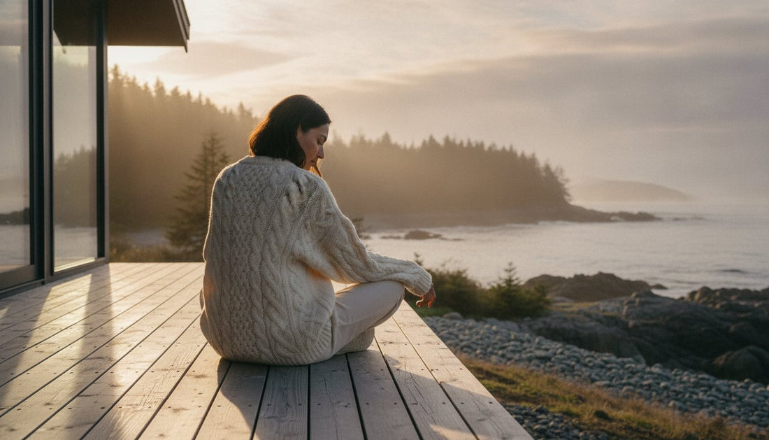The Art of the Relaxed Fit Knit Sweater: A Guide to Timeless Coastal Comfort