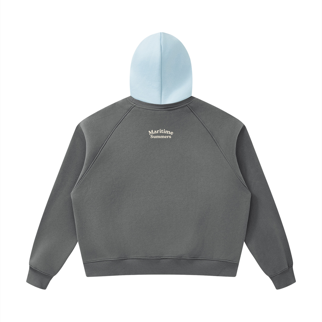 Three Sails Color Block Hoodie