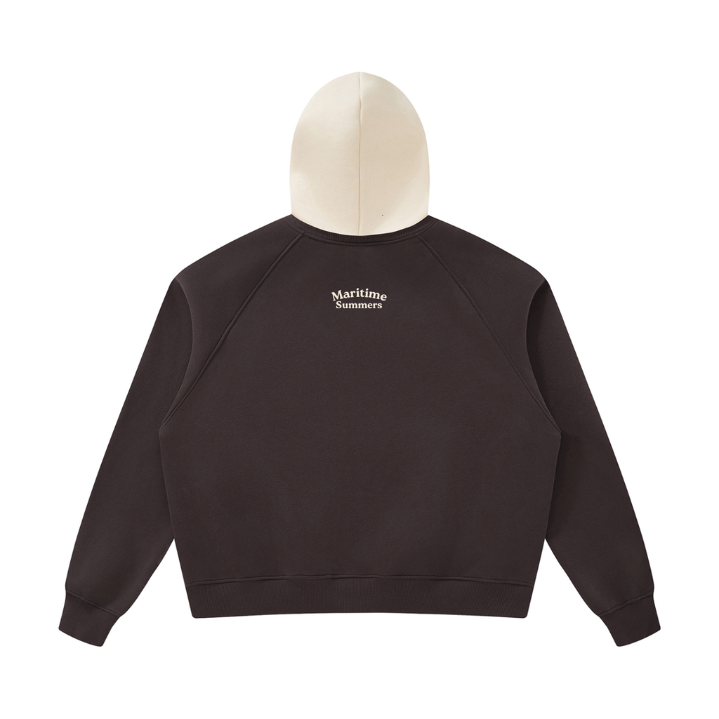 Three Sails Color Block Hoodie