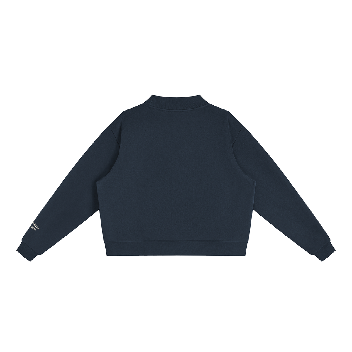 Lobster Trap Mock-Neck Crew Sweatshirt