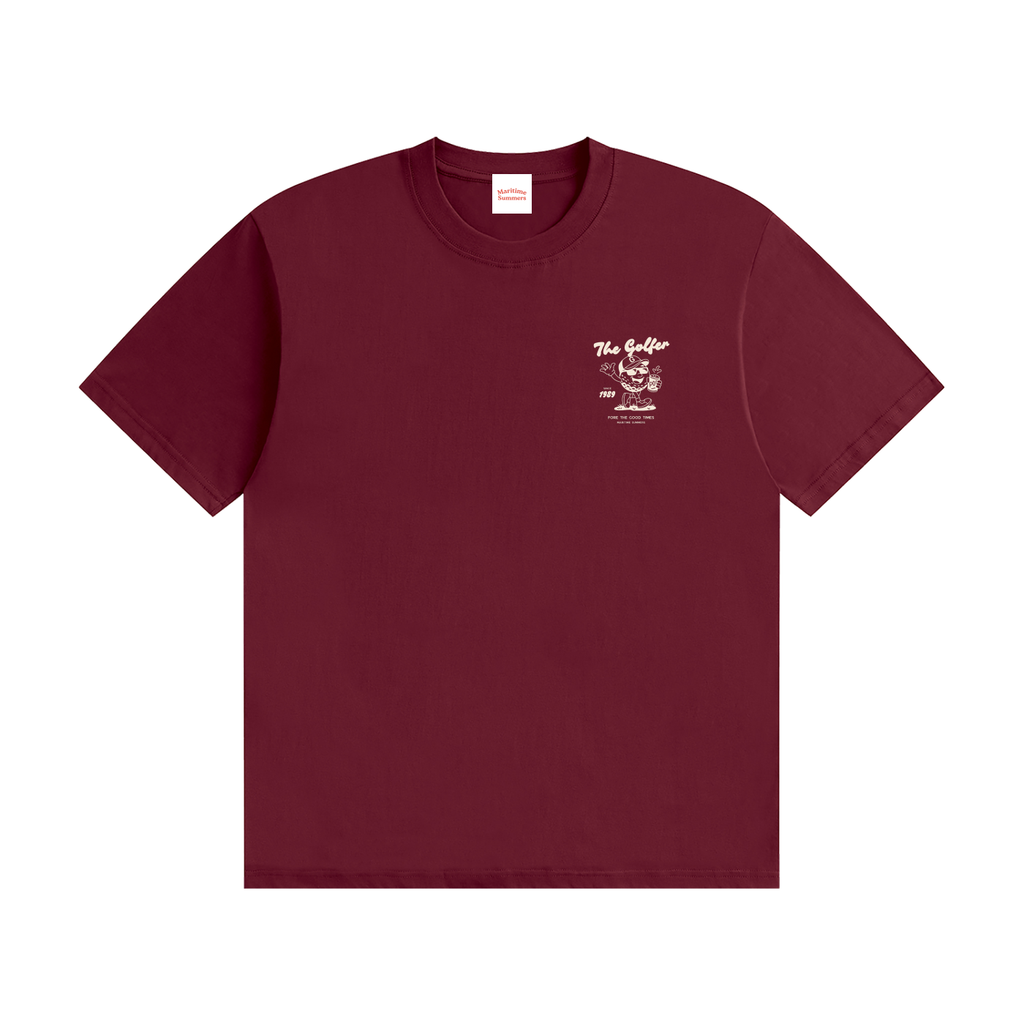 The Golfer's Seamless Cotton T-Shirt (unisex)