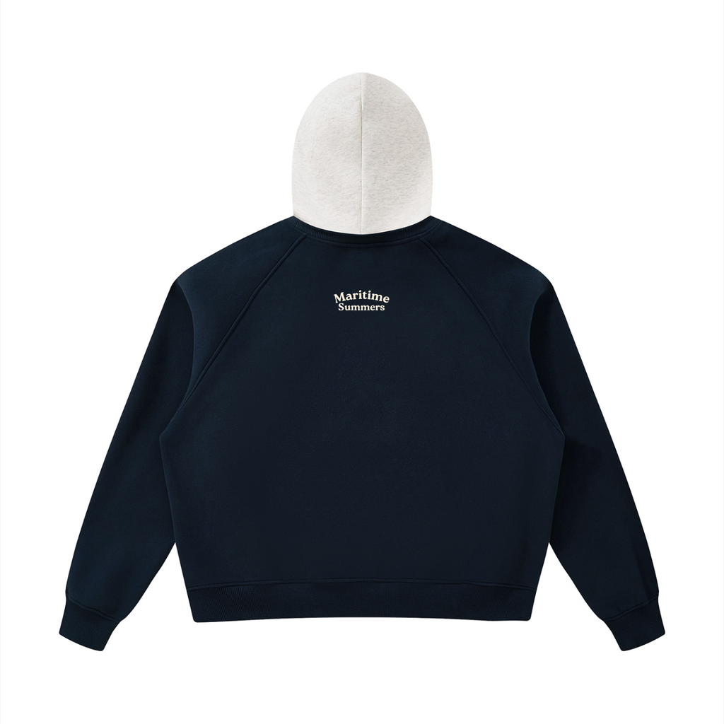Three Sails Color Block Hoodie