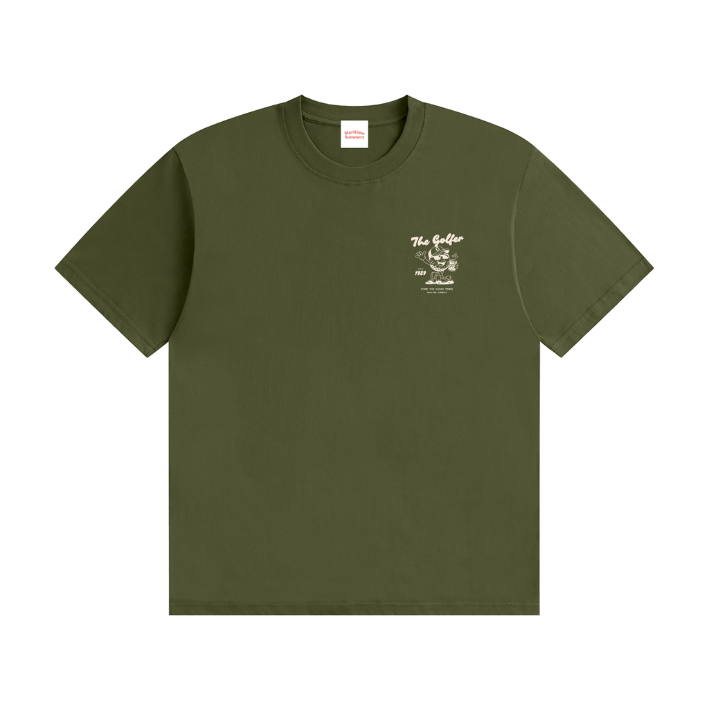 The Golfer's Seamless Cotton T-Shirt (unisex)