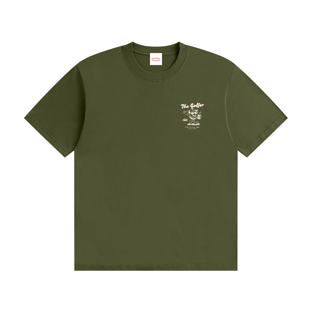 The Golfer's Seamless Cotton T-Shirt (unisex)