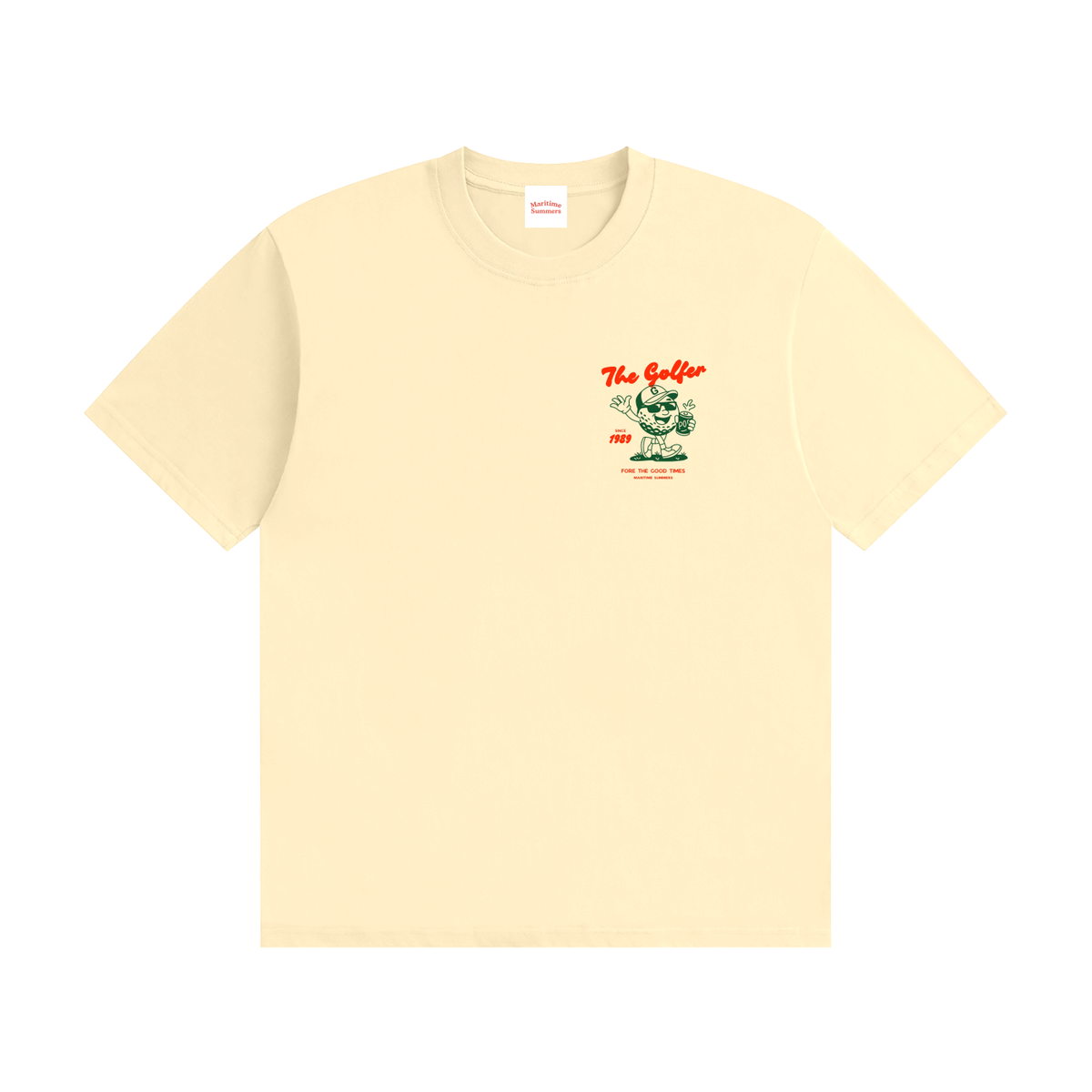 The Golfer's Seamless Cotton T-Shirt (unisex)